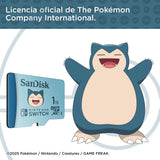 SanDisk Nintendo Tarjeta Micro SDXC 1 TB para Nintendo Switch Consoles, hasta 100 MB/s, Edición Pokémon Snorlax, Añade de Almacenamiento para tu Consola Nintendo Switch, UHS-I, Class 10, U3