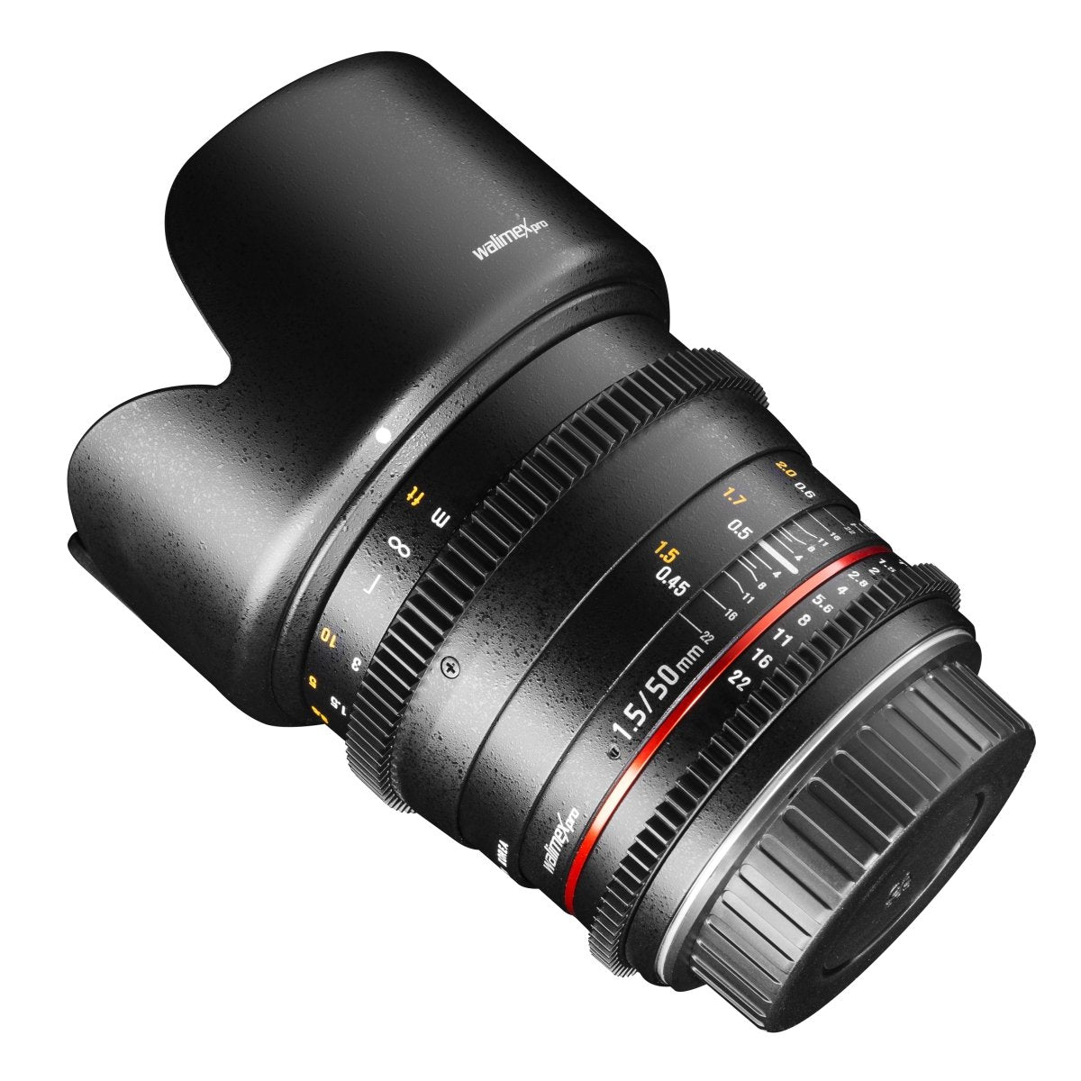 walimex pro 50/1,5 VDSLR Nikon Negro