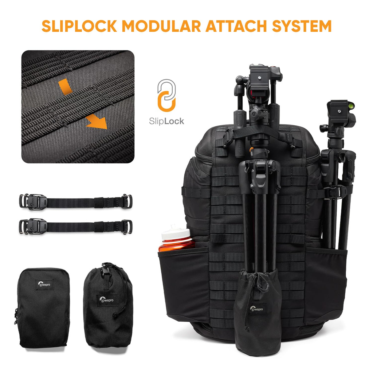 Lowepro ProTactic BP 450 AW III, versión Actual Mochila para Cámara, Acceso 4 Puntos, Bolsa Profesional Cámara, DSLR/Dron/Sin Espejo, Portátil hasta 16", Protector Lluvia, Videógrafo, Volumen 28L