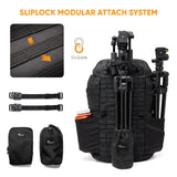 Lowepro ProTactic BP 450 AW III, versión Actual Mochila para Cámara, Acceso 4 Puntos, Bolsa Profesional Cámara, DSLR/Dron/Sin Espejo, Portátil hasta 16", Protector Lluvia, Videógrafo, Volumen 28L