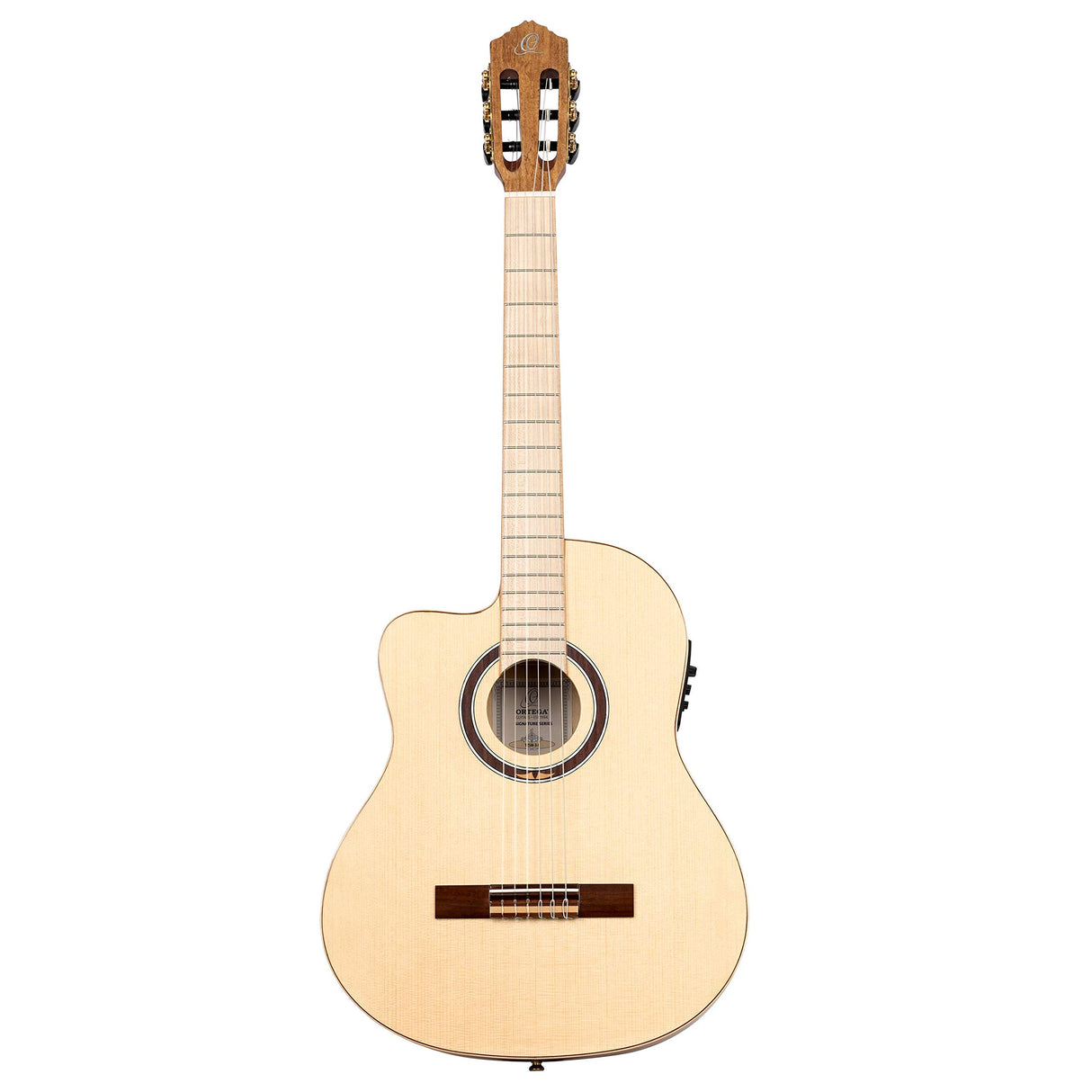ORTEGA Thomas Zwijsen Signature TZSM-3-L - Guitarra de concierto, 6 cuerdas, incluye funda blanda