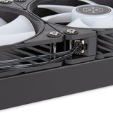 SilverStone Technology NovaPeak 360 ARGB, Solución superior de refrigeración líquida multiuso con increíbles efectos de iluminación ARGB, SST-NP360-ARGB
