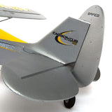 Hobbyzone Avión RC Carbon Cub S 2 1,3 m BNF Basic (transmisor, batería y Cargador no incluidos) con Caja Fuerte, HBZ32500, Amarillo