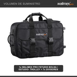 Walimex 21316 Pro Studio Bolsa/con Ruedas para cámara, Color Negro