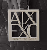 Armani Exchange Liz - Small Open Shopping, Bolsos para Mujer, Negro (Black), Talla única