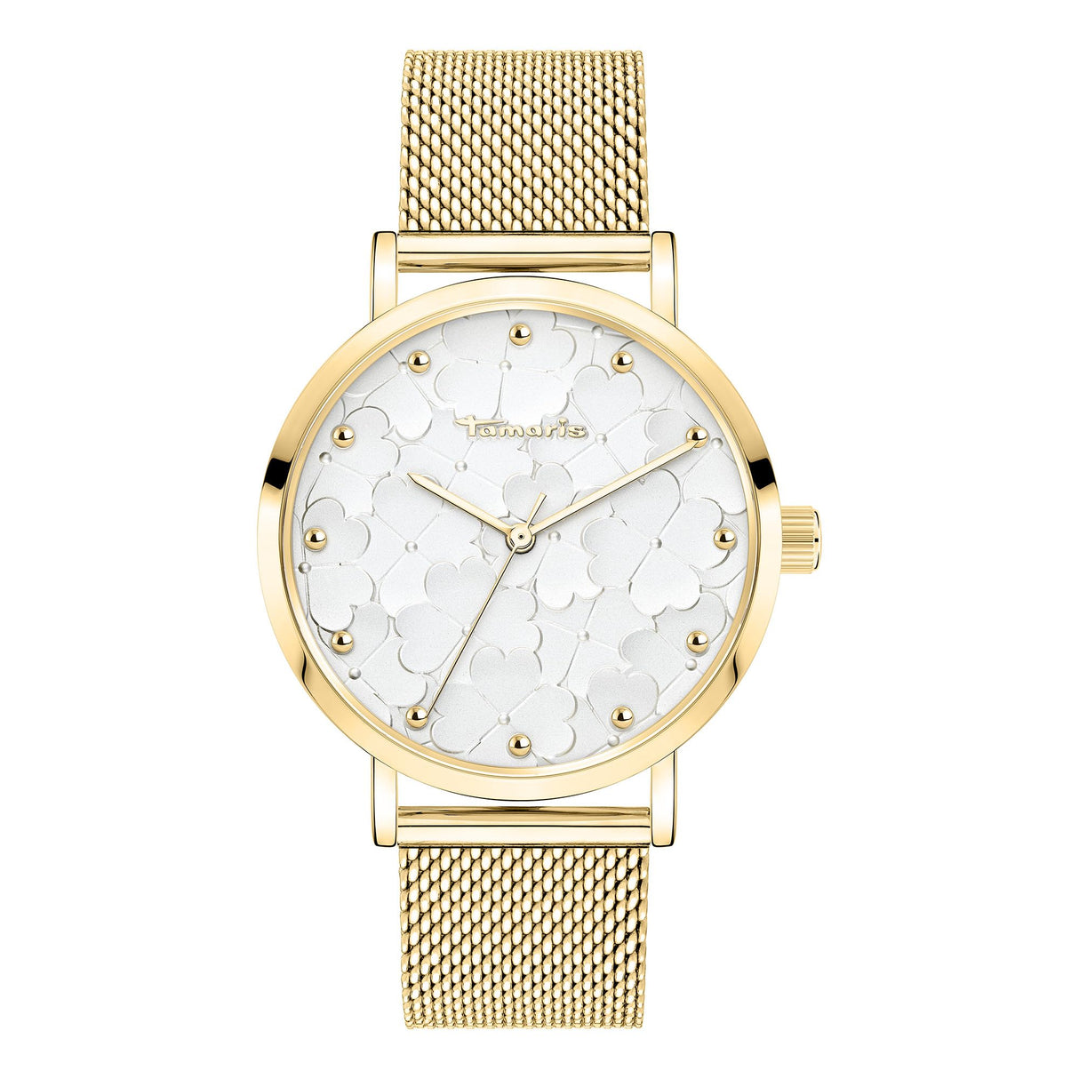 Tamaris Reloj Analógico para Mujeres de Cuarzo con Correa en Acero Inoxidable TT-0179-MQ