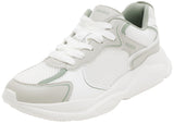 HUGO Leon_Runn_mepu, Zapatillas Mujer, Open White, 39 EU