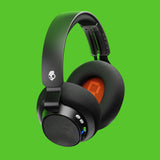 Skullcandy SLYR Pro Cascos de Gaming Over-Ear Inalámbricos Multiplataforma con Transmisor USB-A de Latencia Muy Baja, Compatibles con Xbox, PC, Nintendo Switch o Playstation - Black/Green
