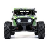 LOSI Coche RC Truck 1/10 Rey U4 4WD Rock Racer Brushless RTR (batería y Cargador no Incluido) con Smart and AVC, Verde, LOS03030T2