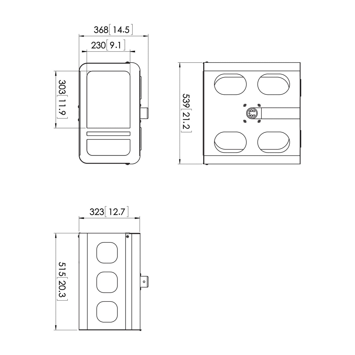 Vogel's Professional PPA 320 - Componente de Montaje (Carcasa) para proyector - Acero - Plata - Montaje en Techo - para Professional PPC 1000, PPC 2000