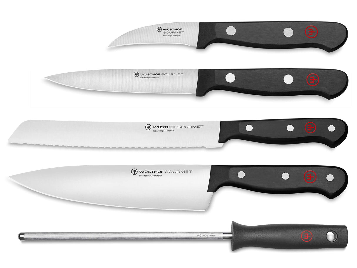 WÜSTHOF Gourmet Bloque cuchillos con 5 piezas