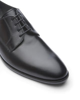 Lottusse L5881, Zapatos de Cordones Derby Hombre, Negro (Slimer Negro 000), 45 EU