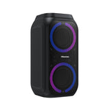 Hisense HP160 Party Rocket - Altavoz Portatil, Modo Karaoke, 160W, 5 Efectos de Luz, Batería de hasta 12 Horas de Duración, Modo Dual (2 Altavoces), Plug and Play, Bluetooth, AUX, USB, IPX4