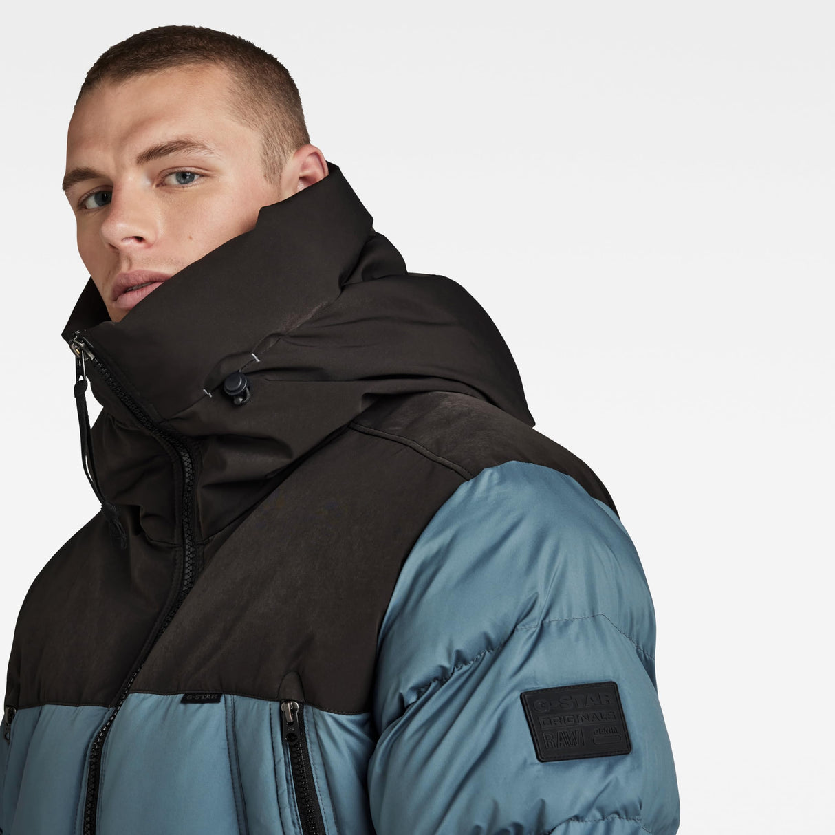 G-Star Para Hombre Expedition puffer, Gris (axis D23645-D199-5781), L