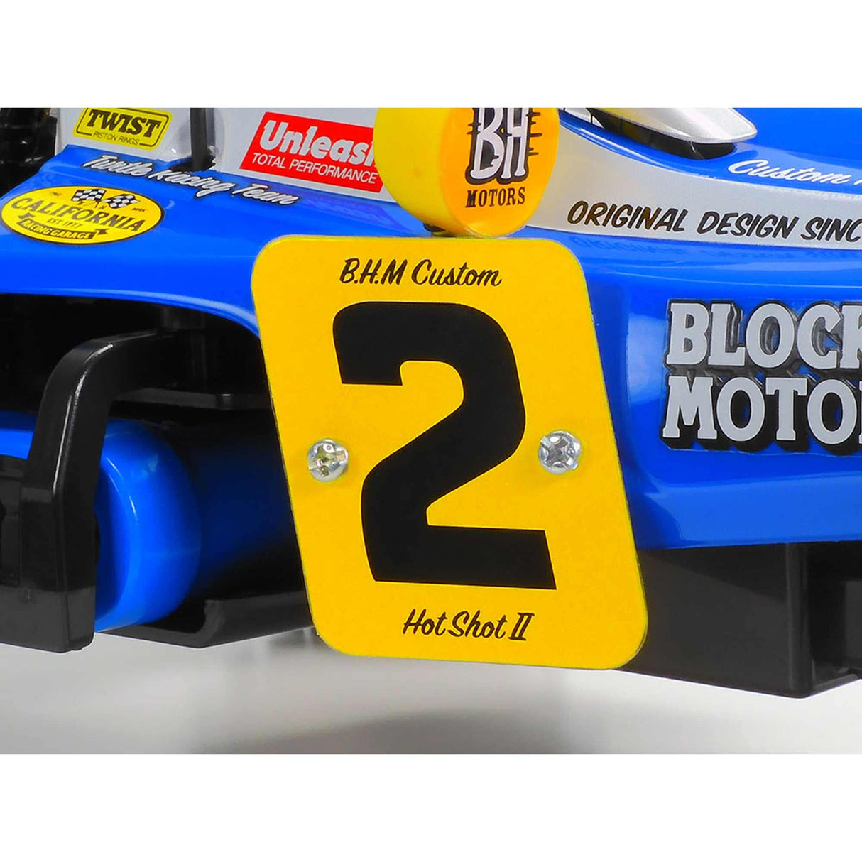 Tamiya 58710 1:10 RC Hotshot II Blockhead Motors - Coche teledirigido, vehículo RC, modelismo, Kit para Montar, Hobby, Bricolaje, Azul Claro