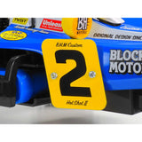 Tamiya 58710 1:10 RC Hotshot II Blockhead Motors - Coche teledirigido, vehículo RC, modelismo, Kit para Montar, Hobby, Bricolaje, Azul Claro