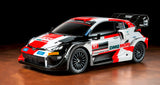 Tamiya 58716 1:10 RC Toyota Yaris Rally 1 Hyb. TT-02 - Coche teledirigido, vehículo, modelismo, ensamblaje, Hobby, Kit RC, sin Pintar
