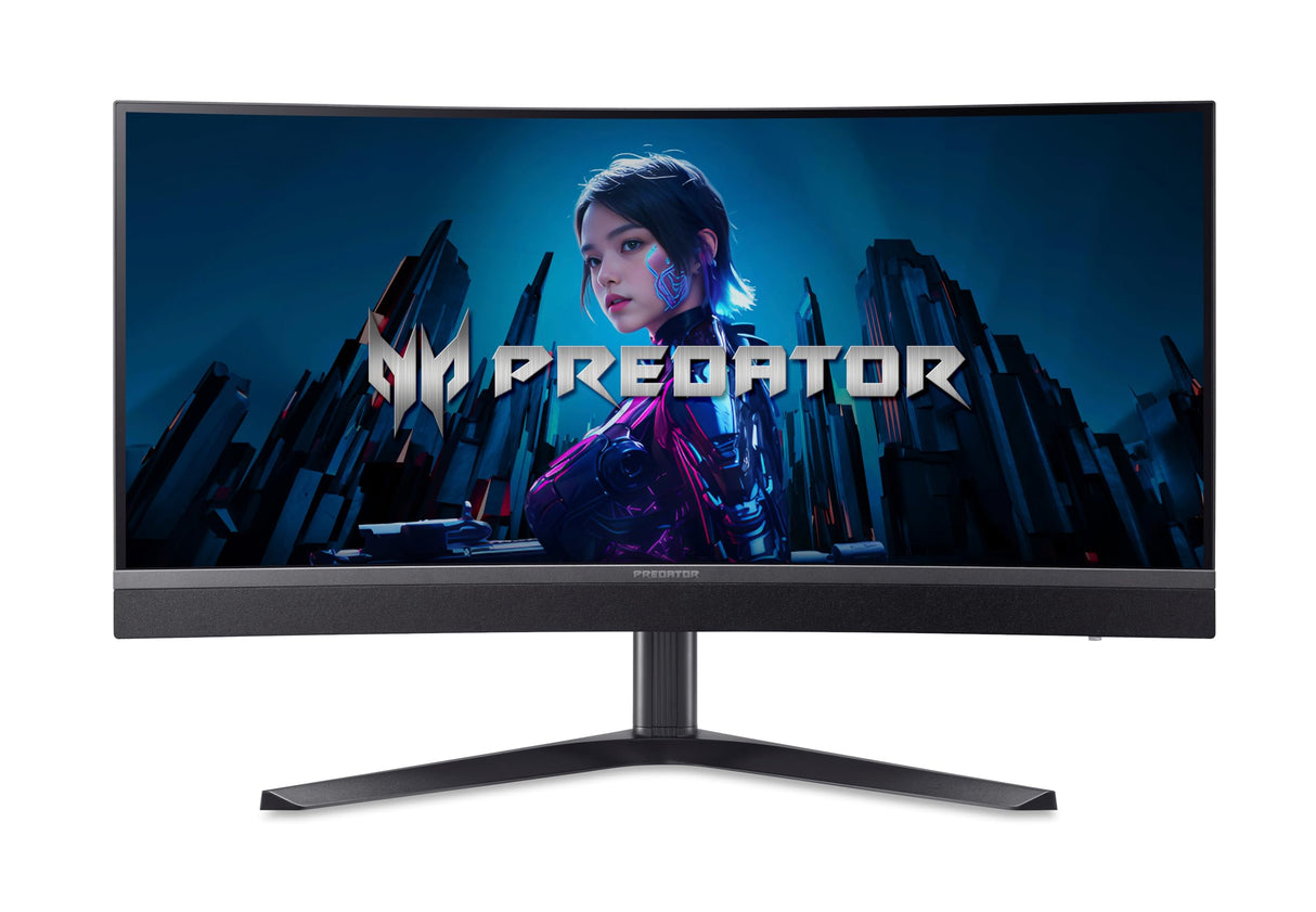 Acer Predator X34V3bmiiphuzx 34' UWQHD MiniLED Curved Gaming Monitor