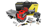 Amewi Mercedes-Benz Arocs Volquete 4x4 1:14 RTR Rojo Incluye Mando a Distancia, batería, Cable de Carga
