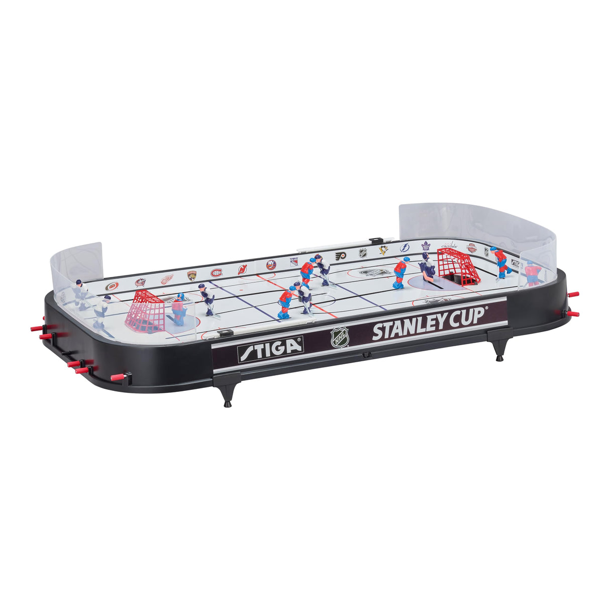 STIGA Juego de Hockey de Mesa NHL Stanley Cup con 3 Equipos Incluidos