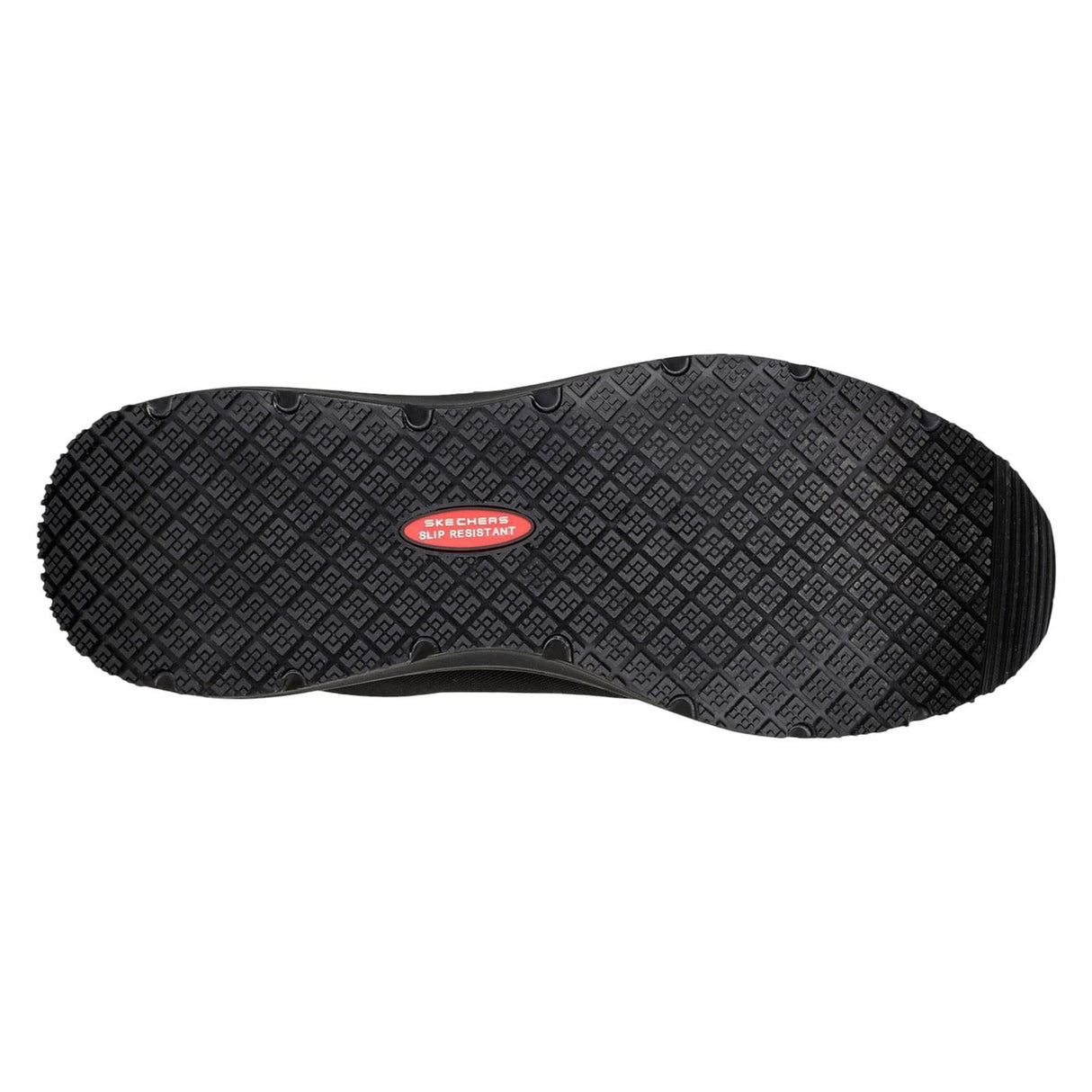 Skechers Ulmus SR Safety Toe, Zapatillas Hombre, Black/Charcoal, 46 EU