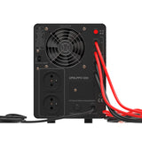 Green Cell SAI 1200 W 2000 VA PowerCore, Fuente de alimentación de Emergencia con Pantalla LCD, AVR UPS con Onda sinusoidal Pura, conexión de batería Externa, protección contra sobretensión