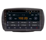 JF-039S2A-XDAB Autorradio de Ajuste Personalizado Compatible con Smart Android GPS Bluetooth WiFi Dab USB Pantalla táctil Full HD 9"