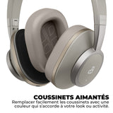 DeeBee dB-Pulse, Auriculares Bluetooth con Cancelación Activa de Ruido, 40mm, 40 Horas de Batería, Negro