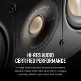 POLK AUDIO Signature Elite ES30 - Altavoz Central para Sistema de Sonido de Cine en casa con Audio de Alta resolución, Color Negro