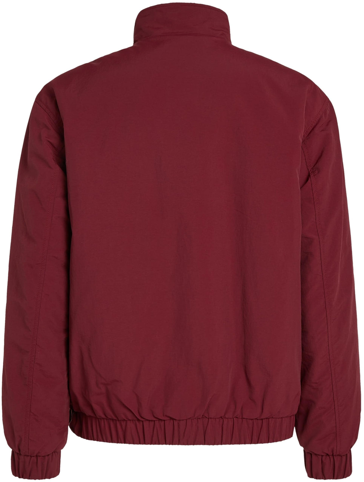Tommy Jeans Cazadora Hombre Essential Padded Jacket con Cremallera, Rojo (Deep Rouge), L