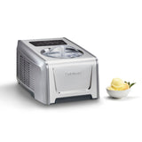 Cuisinart FreezeEase Pro – Heladera con compresor, 4 ajustes, 14 funciones, lista en 40 min, 1,5L, 2 palas, sin precongelación, mezcla, frío 90 min