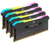 CORSAIR Vengeance RGB Pro SL 32GB (4x8GB) DDR4 3600 (PC4-28800) C18 1.35V Módulos de Memoria de Alto Rendimiento - Negro