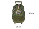 CYPBRANDS, mochila Unisex niños, verde, Mediano
