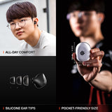 Steelseries Arctis GameBuds™ para Playstation - Auriculares inalámbricos para Juegos - 2,4 GHz + BT5.3 - Modo ANC/Transparencia - Resistencia al Agua IP55-40 Horas de autonomía - Carga inalámbrica