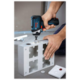 Bosch Professional GDR 12V-105 - Atornillador de impacto a batería (2 baterías x 2.0 Ah, 12V, 105 Nm, en L-BOXX)