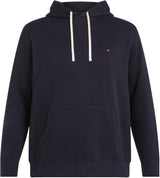 Tommy Hilfiger Hoodie Hombre Essential Fleece con Capucha, Azul (Desert Sky), 4XL