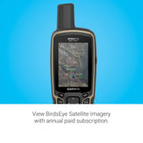 Garmin GPSMAP 65 - GPS de Mano Resistente con sensores de navegación y mapas TopoActive de Europa