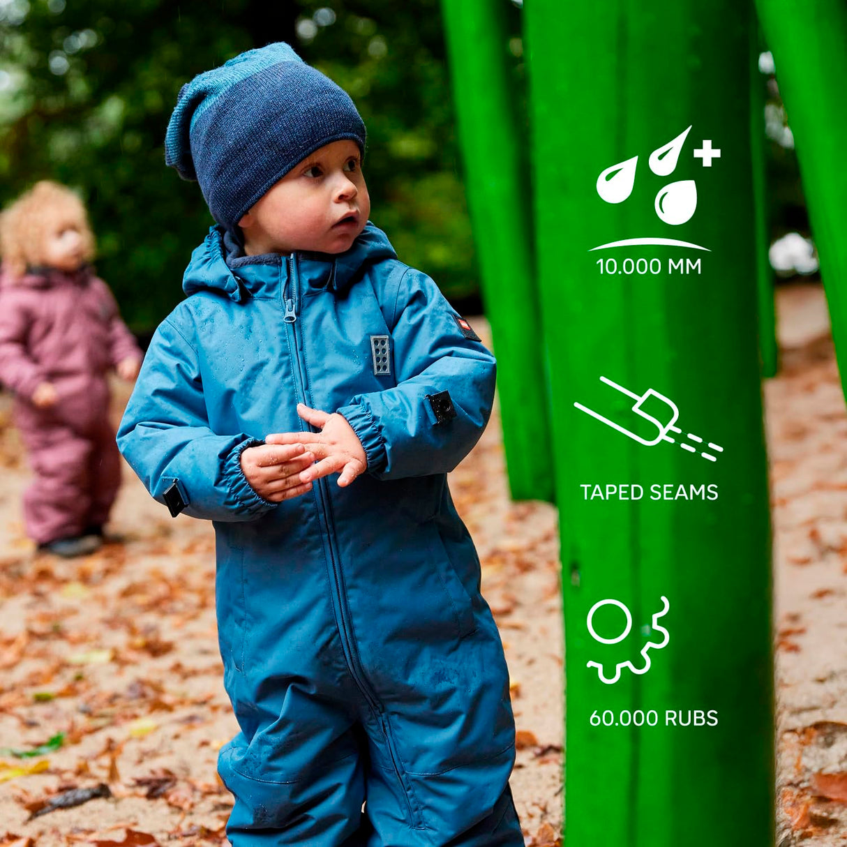 Kabooki Lego Wear Unisex Tec Schneeanzug Wasserdicht, Winddicht, Atmungsaktiv, Warm, Traje para Nieve Niños, 590, 104