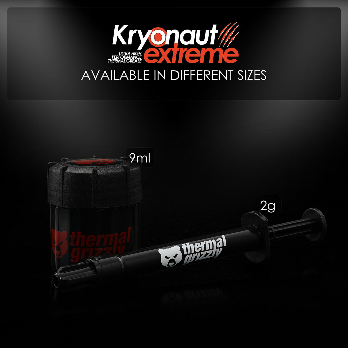 Thermal Grizzly Kryonaut Extreme Wärmeleitpaste - 33,84 Gramm / 9,0 ml
