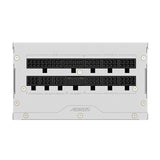GIGABYTE AORUS Elite P1000W Ice Fuente de Alimentación - PCIe 5.0, 80 Plus Platinum, Diseño Completamente Modular, Ventilador de 120 mm, Compatible con ATX 3.0, Enchufe UE
