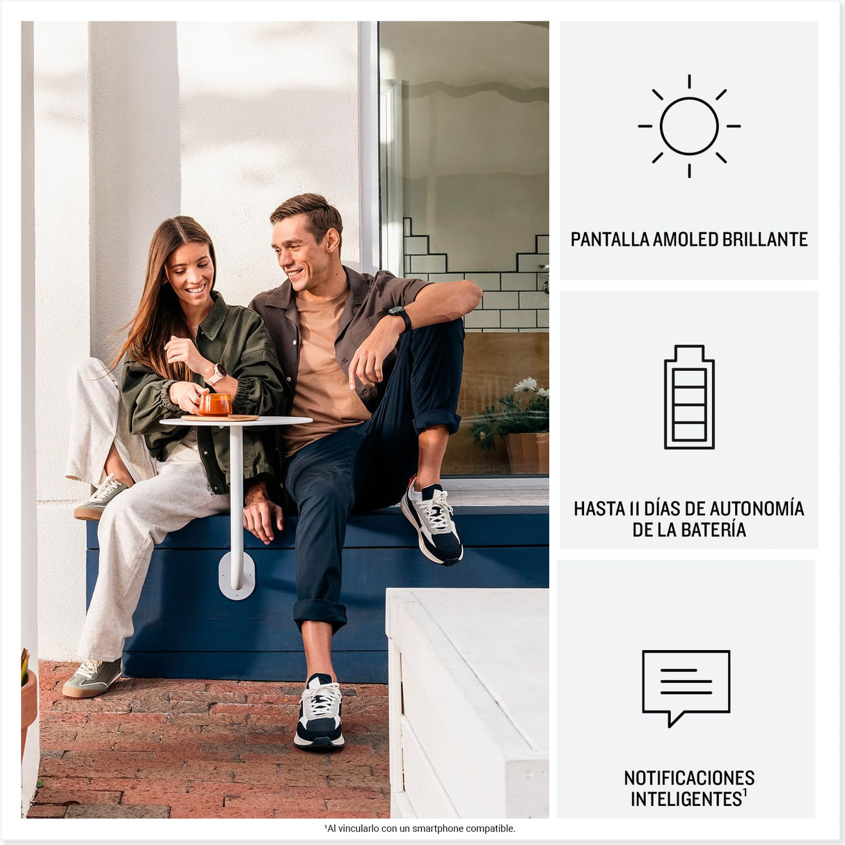 Garmin Vívoactive 6, Smartwatch con GPS, Pantalla AMOLED, Funciones de Salud, Entrenamientos de Movilidad, Entrenamiento avanzado del sueño y hasta 11 días de autonomía,Blanco Rosado,Amazon Exclusive