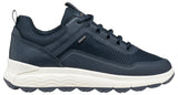 Geox D Spherica 4x4 B ABX, Zapatillas Mujer, Azul, 37 EU