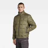 G-Star Para Hombre Meefic quilted jkt, Verde (shadow olive D23965-B958-B230), M