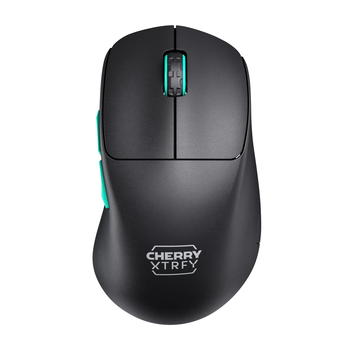 CHERRY XTRFY M64 WIRELESS, Ratón Inalámbrico Ultraligero de Gaming, 2.4 GHz RF, Optimizado para eSports, Forma Ergonómica con Parte Frontal Extra Baja, Negro