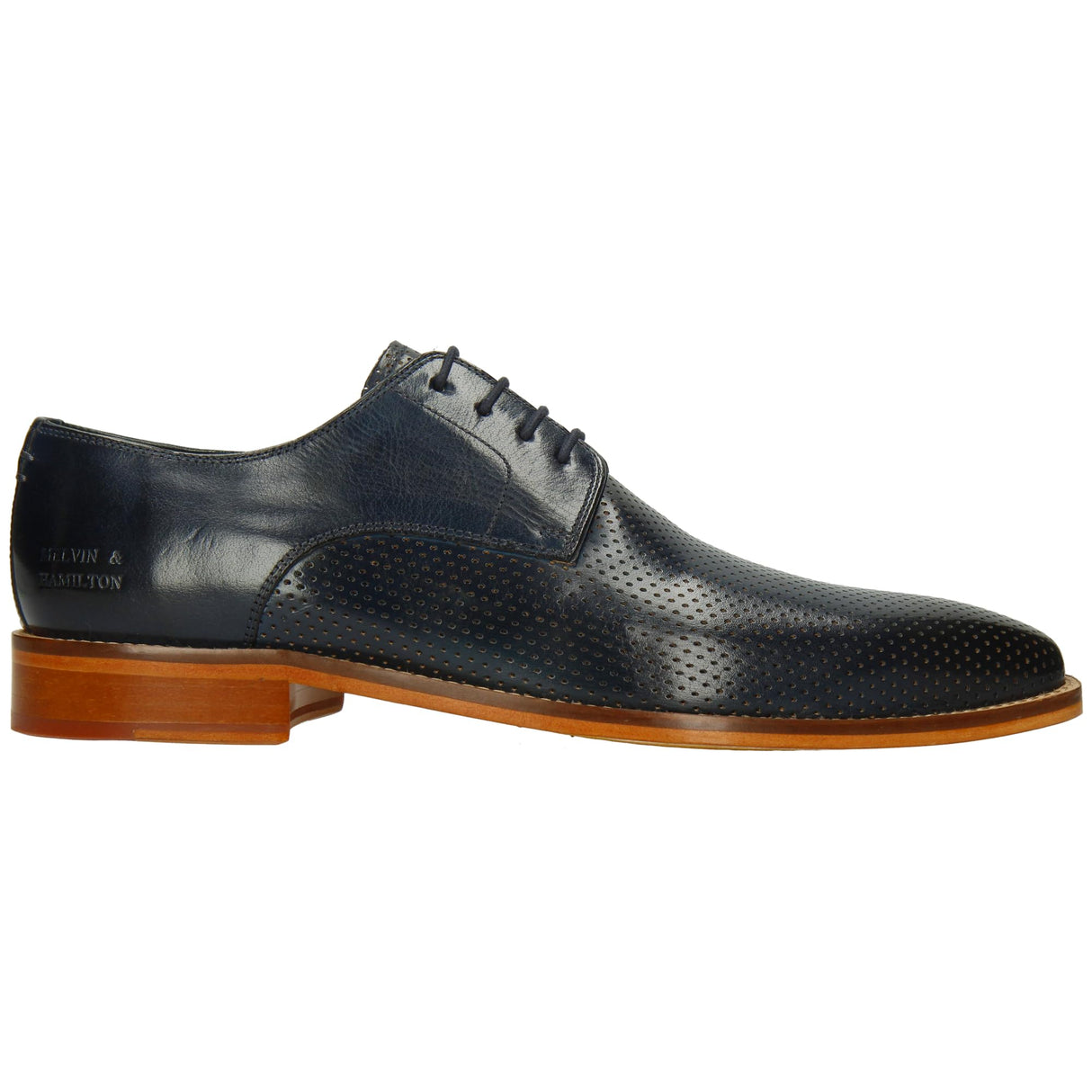Melvin & Hamilton Alex 1, Derby Hombre, Azul, 44 EU