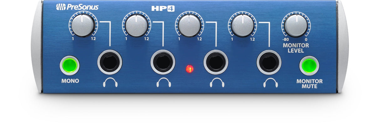 Amplificador de auriculares compacto de 4 canales PreSonus HP4