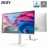 MSI Modern MD272UPHW Monitor Profesional UHD de 27" - Panel IPS de 3840 x 2160, 60 Hz, Montaje VESA, Ajustable en 4 direcciones - HDMI 2.0b, DisplayPort 1.4a, Tipo-C - Blanco