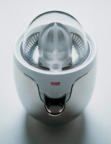 Alessi | SG63 W Exprimidor Eléctrico de Design en Acero y Resina Termoplástica, Blanco