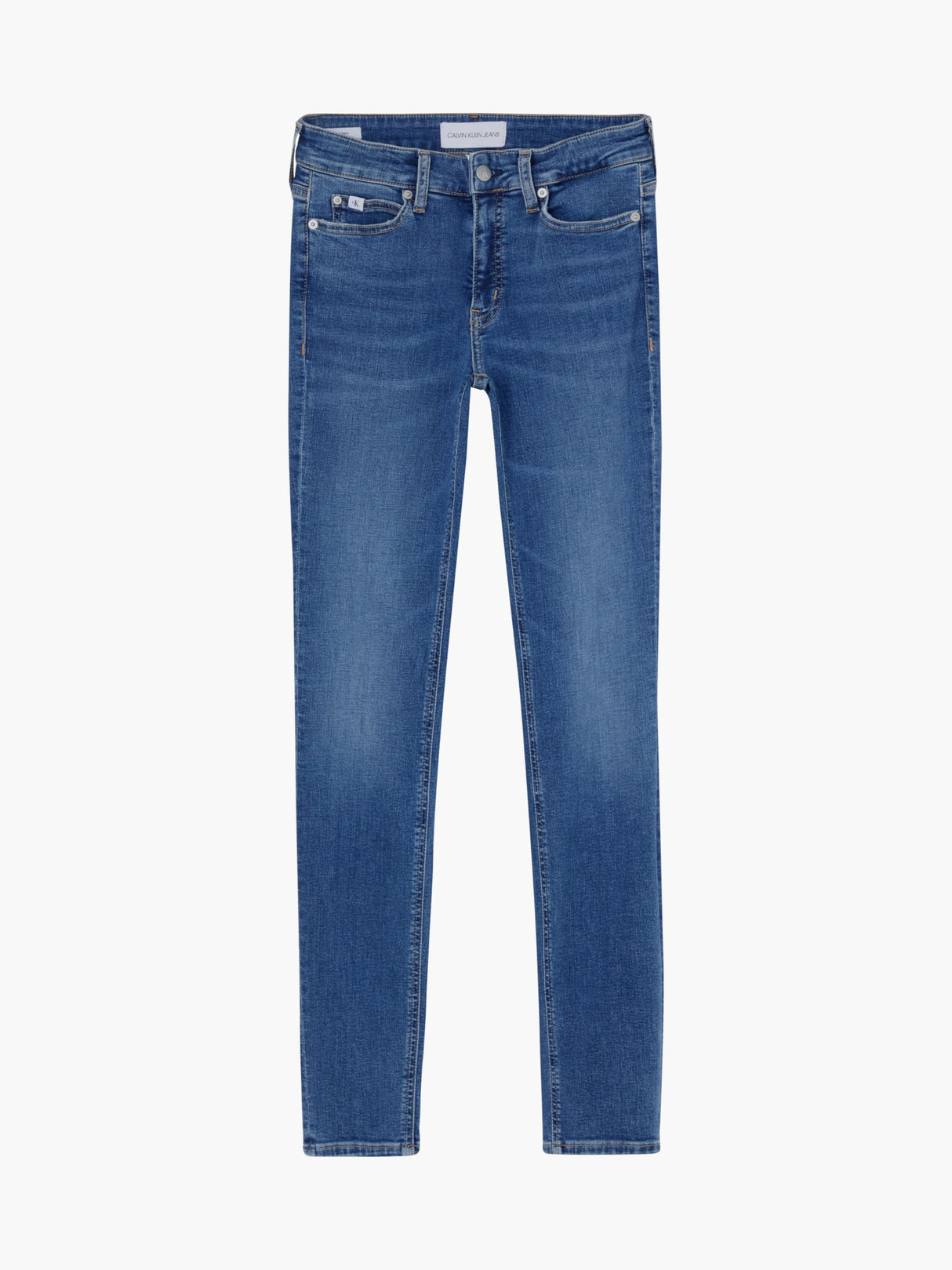Calvin Klein Vaqueros Mujer Mid Rise Skinny Fit, Azul (Denim Dark), 24W/32L