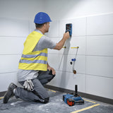 Bosch Professional Detector D-tect 200 C (detección de cables con y sin tensión, tuberías de metal y plástico, pernos de madera y cavidades, cable USB-C™, 4 pilas AA, bolsa protectora)